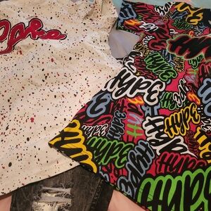 Coke and Hype shirt with Jeans